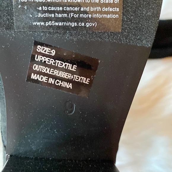 Tall flat boots New York And Company Women’s Ruby Tall Regular Calf Black 9M - Picture 12 of 13